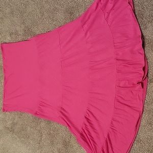 INC Pink strapless dress